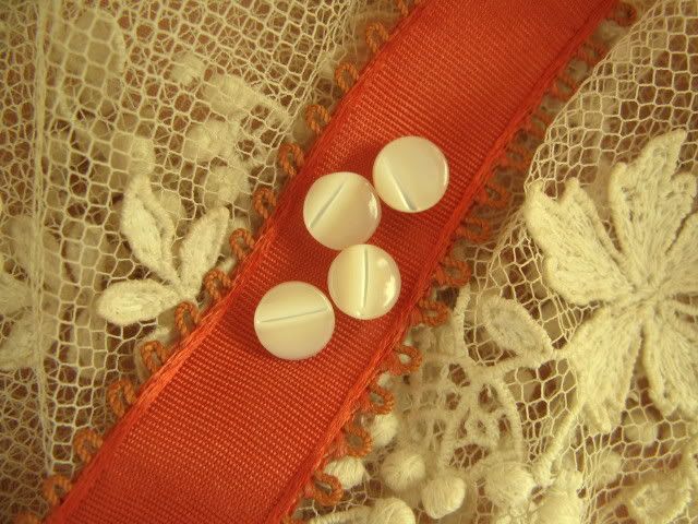   Tiny 1/4 Mother Of Pearl MOP Buttons Self Shank ~ Dolls  