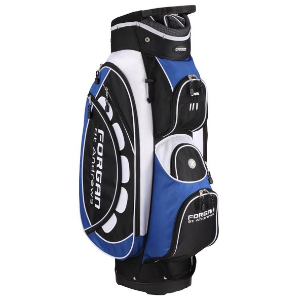 FORGAN GOLF PRO ll BLUE CART BAG 14 WAY DIVIDERS NEW  