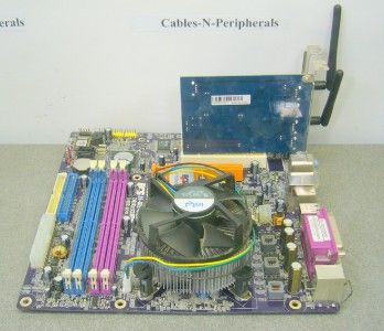 ECS P4M800PRO M Motherboard w/ Intel Celeron D 2.66GHz SL98V Processor 