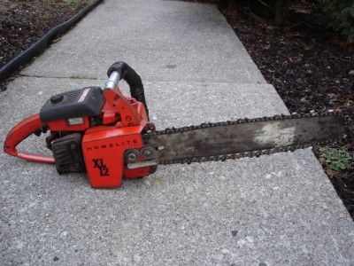 HOMELITE XL 12 CHAINSAW 16 BAR  