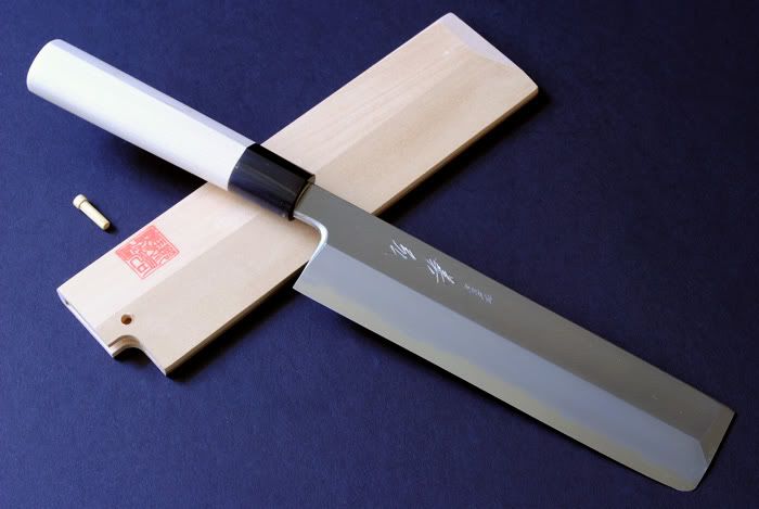 Japanese sushi chef knife 9pc set in Knife case Yoshihiro  