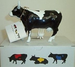 MOOzart Mozart Piano COW PARADE Resin Figurine 9179 MIB  