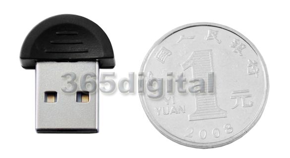 Smallest USB 2.0 Mini Bluetooth V2.0 EDR Dongle Adapter