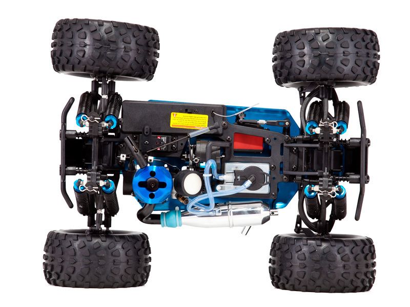  Fast Nitro RC Volcano BLUE Monster Truck 4x4 1/10 Radio RedCat Car 