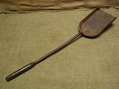 Vintage Union Fire Coal Shovel  Antique Old Metal Iron  