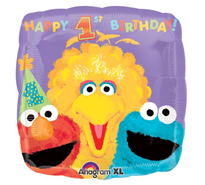 SESAME STREET 1ST Birthday Party BALLOON Decoration  