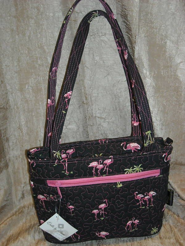 Donna Sharp Pink Flamingo Purse  