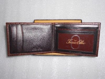 NWT Tasso Elba Front Pocket Wallet / Card Case  