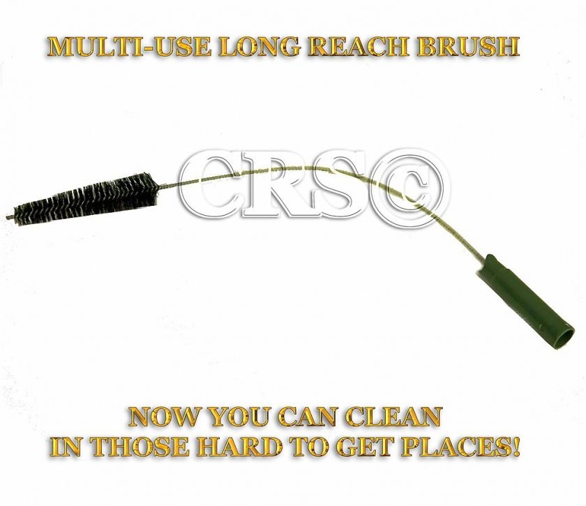 NEW LONG REACH HVAC FURNACE BRUSH LINT DUST CLEANER  