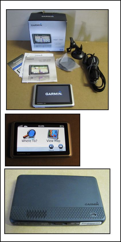 Garmin Nuvi 1300 4.3 Screen GPS Navigation System  