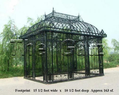 Cast Iron Gazebo Victorian Conservatory  