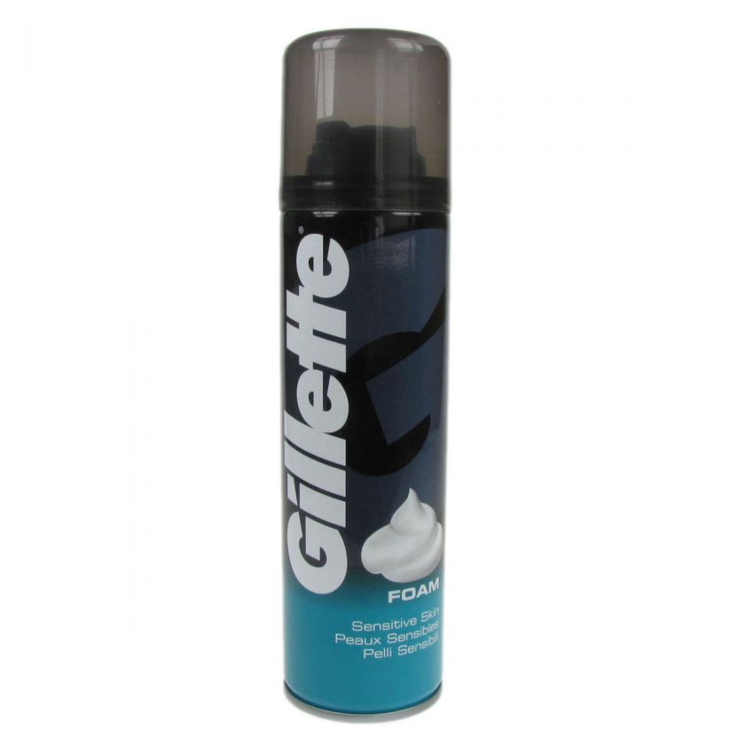 Gillette Shaving Foam   Sensitive Skin 200ml  