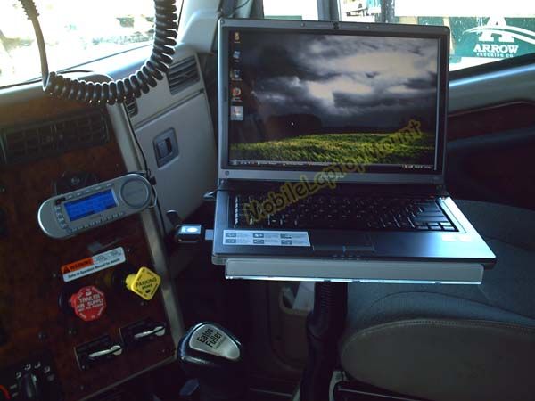 BIG TRUCK LAPTOP MOUNT FOR GPS / INTERNET / DVD  