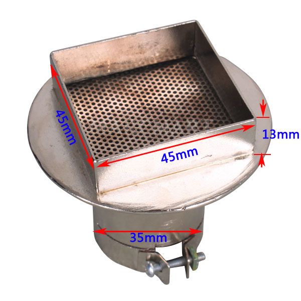   Nozzle 45x45mm with mesh for Handheld Heat Gun w/ Adapter 35mm  