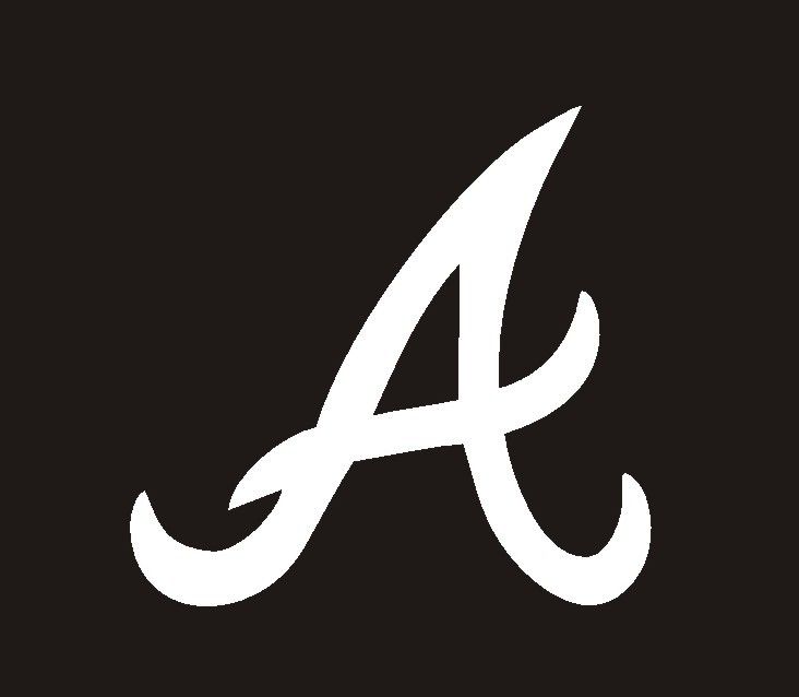 Atlanta Braves MLB, Helmet Decal, Sticker 2 #7ii  