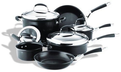 CIRCULON ELITE ANODIZED NONSTICK 10 PIECE COOKWARE SET  