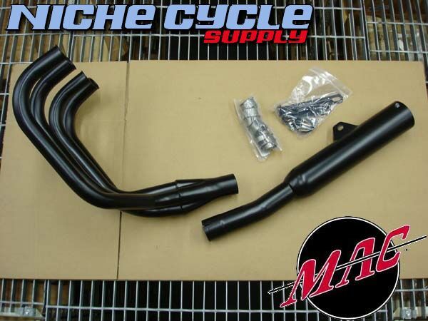 Honda CB750 CB900 CB1100 F SC 4 1 Black Exhaust System  