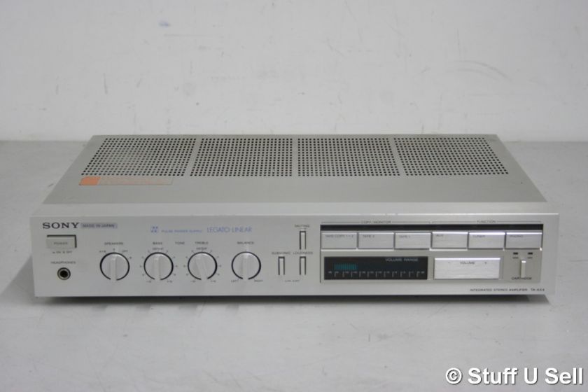 SONY TA AX4 Integrated Stereo Amplifier Separate Amp  