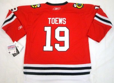 Jonathan Toews Youth L/XL Jersey Chicago Blackhawks New  