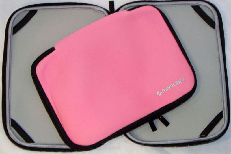 PINK LAPTOP COMPUTER SOFT NEOPRENE SLEEVE CASE NEW  