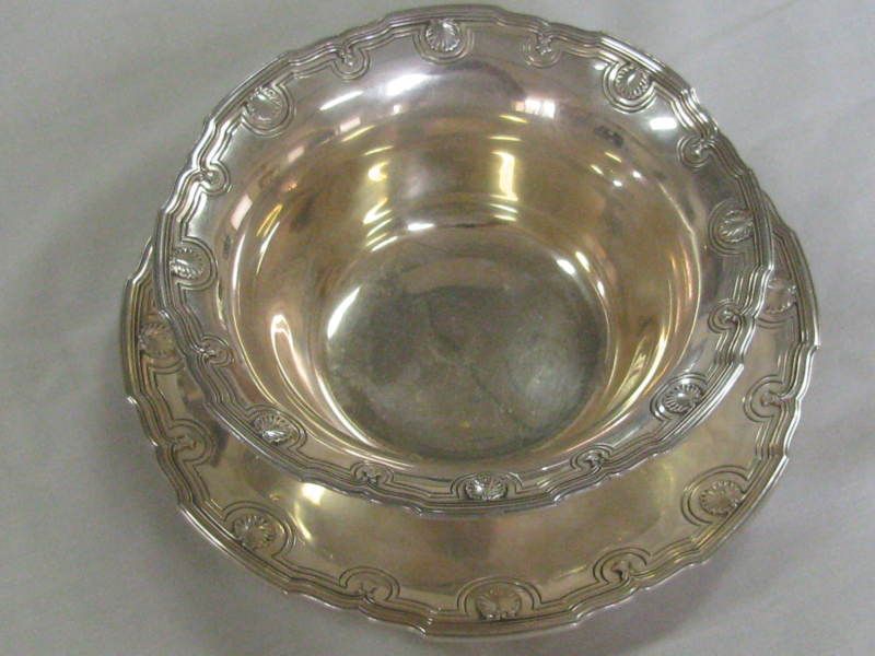 VINTAGE ESTATE TIFFANY & CO MAYONNAISE STERLING BOWL  