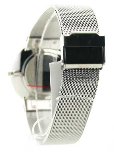 Skagen Steel Ultra Slim Mesh Band Dress Watch His/Hers  