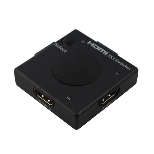 Fosmon 3 port Audio Video Ultra Mini Hdmi Intelligent Auto Switch 