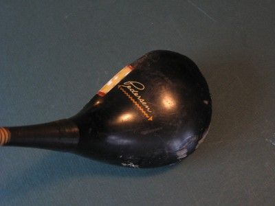 VINTAGE PERSIMMON DRIVER PEDERSEN X 75 R GOLF CLUB  