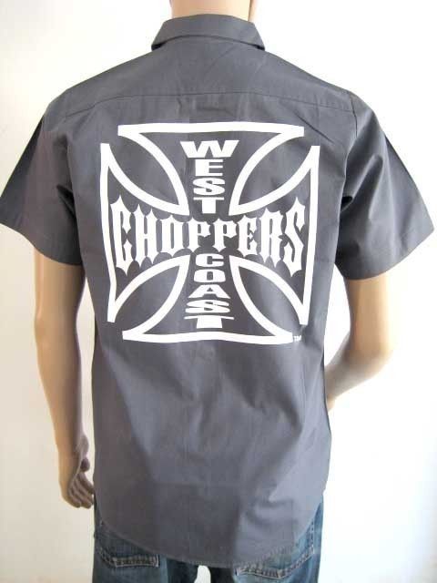 WEST COAST CHOPPERS WORK BSHIRT CUSTOM MOTORCYCLE BIKER AMERICAN WORLD 