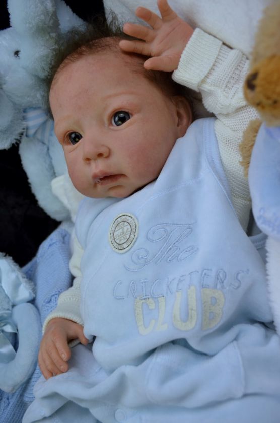 Mummelbaerchens Robin, so cute Reborn Baby Boy, sculpt by Adrie Stoete 