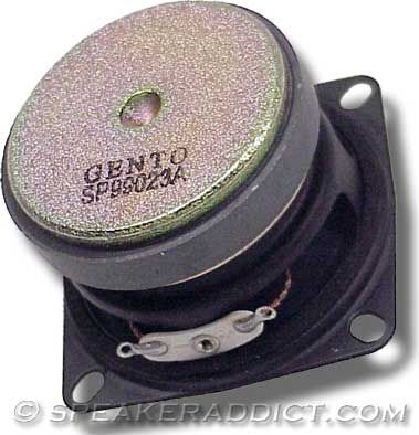 GENTO 2 WIDE RANGE SPEAKER PAIRS 4 OHM NICE @@@@@ NEW  