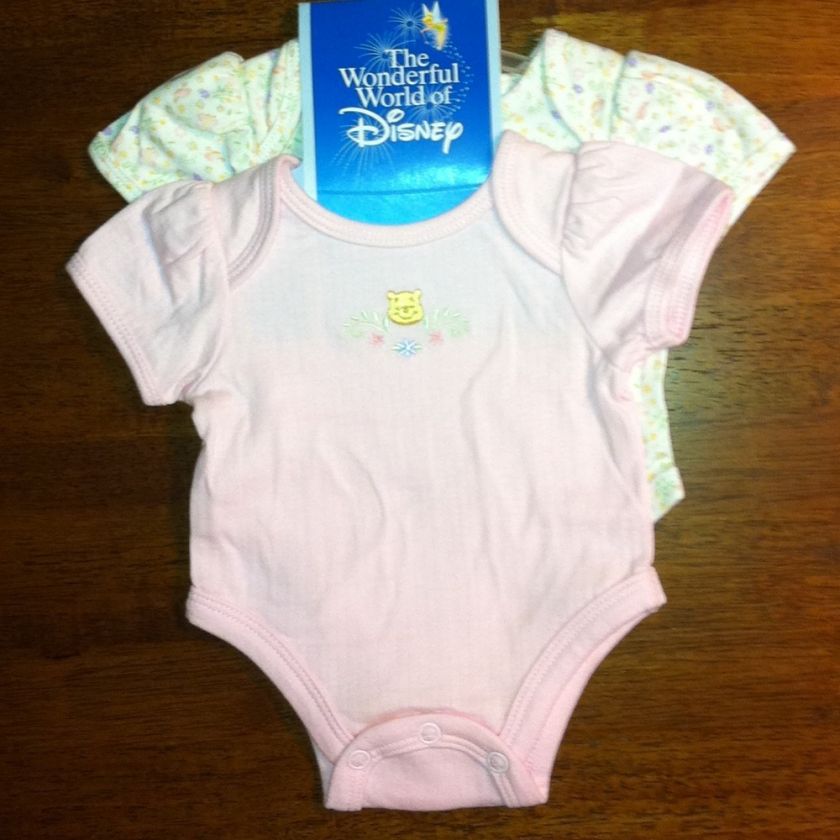 Preemie Onesie   Girl Set 2   Pooh Themed   NEW  