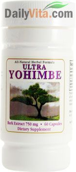 NuHealth Ultra Yohimbe (750mg 60 capsules)  