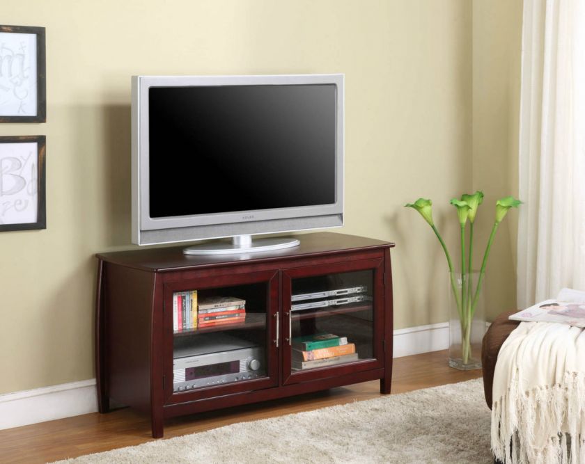   Door Plasma TV Stand Entertainment Center With Storage New~  