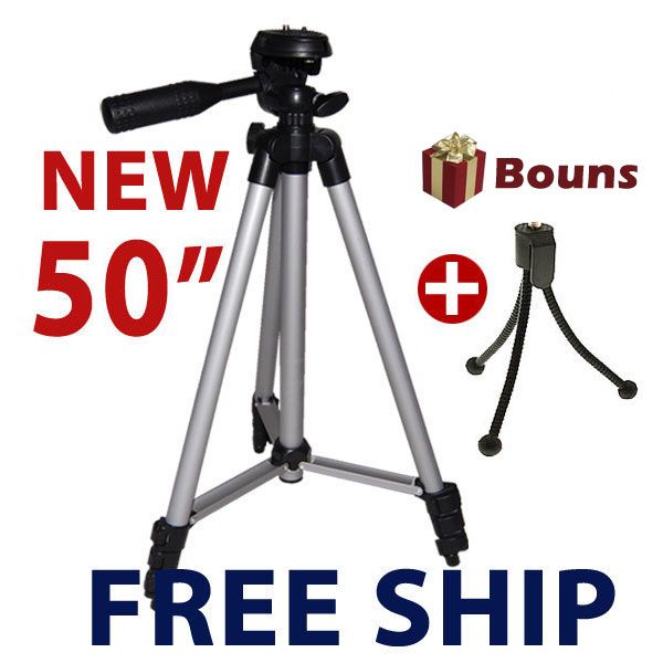 supplier 50 tripod for canon sony panasonic camera camcorder minipod