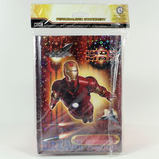 Marvel Iron Man Stationery   Diary Notebook  