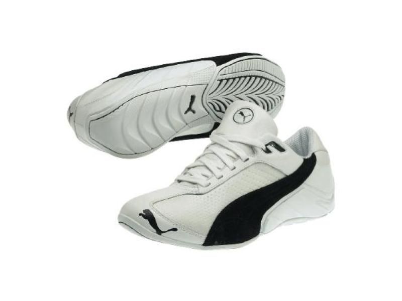 NEW PUMA MILLENNIUS L TRAINERS WHITE UK MENS SHOES RARE  