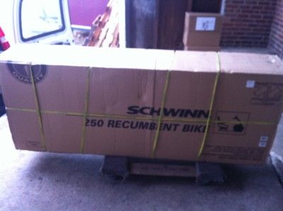 Schwinn 250 Recumbent Exercise Bike Local Pick Up MSRP $599  