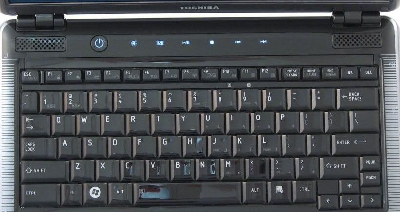 Toshiba U400 U405 U405D keyboard KEY Glossy Black  