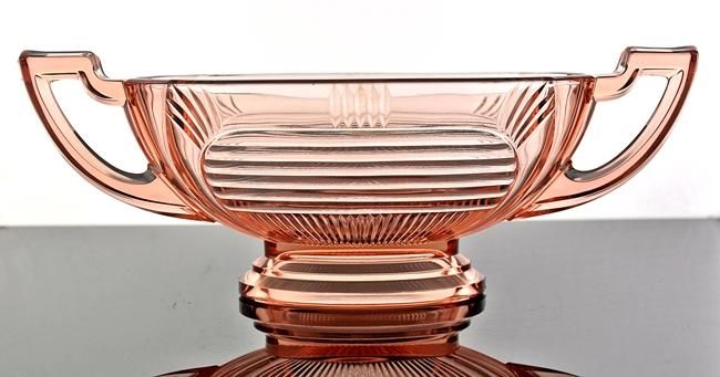 2478/ART DECO GLASS BOWL VICTORIA VAL SAINT LAMBERT.  