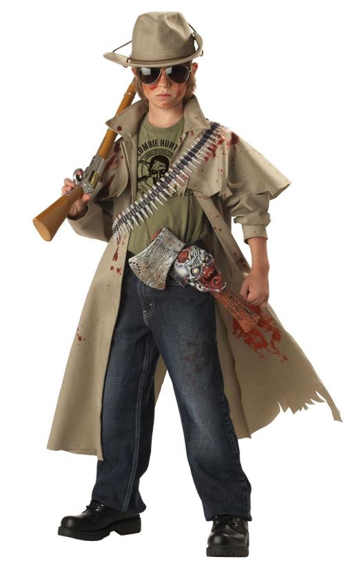 Zombie Hunter Child New Costume  