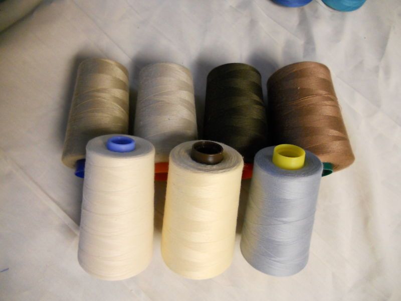 Serger quilting sewing cone THREAD Earth Tones ~6000y  