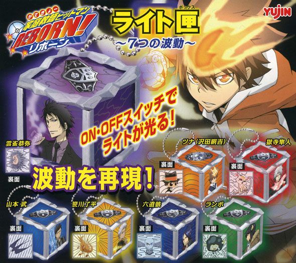 Katekyo Hitman Reborn Vongola Light Up Box Tsuna Sky  