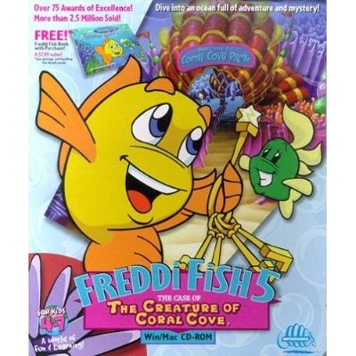 Freddi Fish 5 The Creature of Coral Cove PC Mac New 0742725223998 