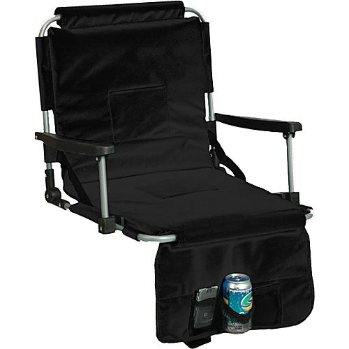 Picnic Plus Stadium Seat   Black  