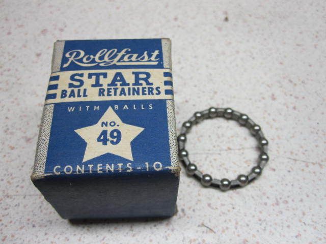 VINTAGE ROLLFAST BICYCLE STAR 49 NO. 49 BALL BEARING  