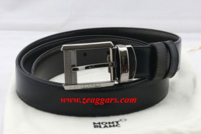 Montblanc Contemporary Belt #38163   StarWalker Ruthenium Shiny Pin 