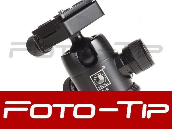 Triopo B 2 tripod ball head. Load 8kg / height 10cm  