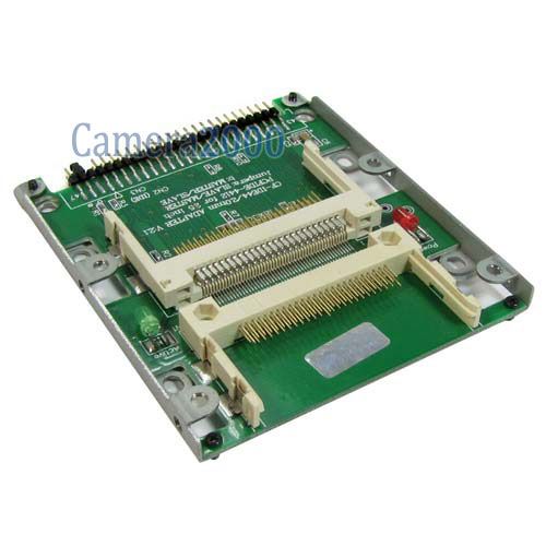 UDMA DMA Dual CF to 44pin 2.5 IDE Adapter For Laptop  