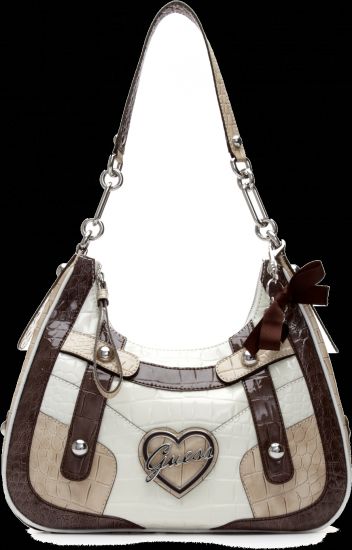 NEW GUESS ELMA TAUPE MULTI HOBO SATCHEL BAG BOX HANDBAG PURSE SAC 